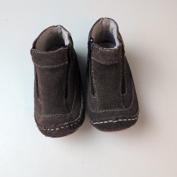 Rileyroos Baby Girl Brown Boots - Size 3-6 Months - Picture 4 of 8